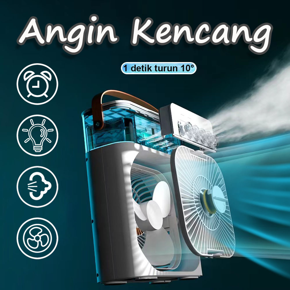 Star+KIPAS PENDINGIN MINI AC PORTABLE AIR COOLER MOBIL DAN RUANGAN