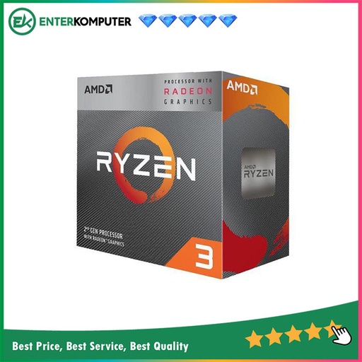 Star+AMD Ryzen 3 3200G 3.6Ghz Up To 4.0Ghz Cache 4MB 65W AM4